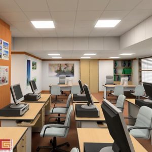 Trần văn phòng công ty - 003