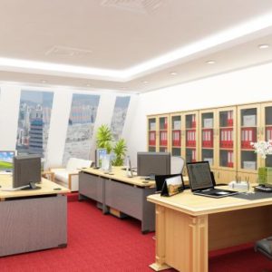 Trần văn phòng công ty - 008