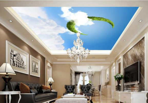 những mẫu trần mây đẹp