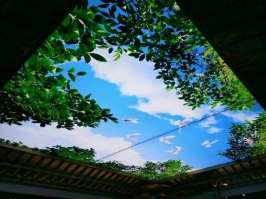 Trần nhà đẹp Hà Nội