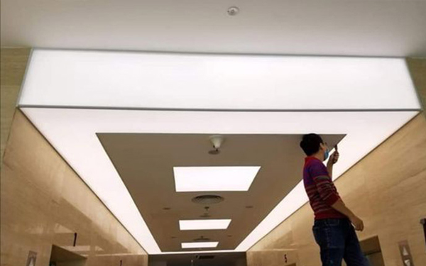 Tấm trần PVC - Vật tư xuyên sáng chất lượng