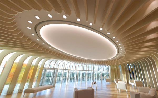 Công trình trần xuyên sáng cho khách sạn